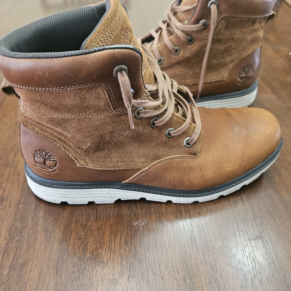 Timberland Men's Brown Leather Boots